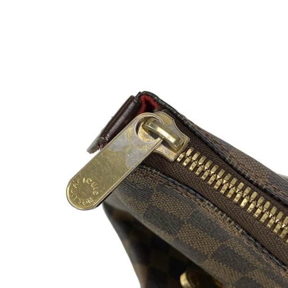 LOUIS VUITTON Saleya GM Ebene Damier - Unclear Handbag Damier Canvas 877-042525 - Picture 9 of 14